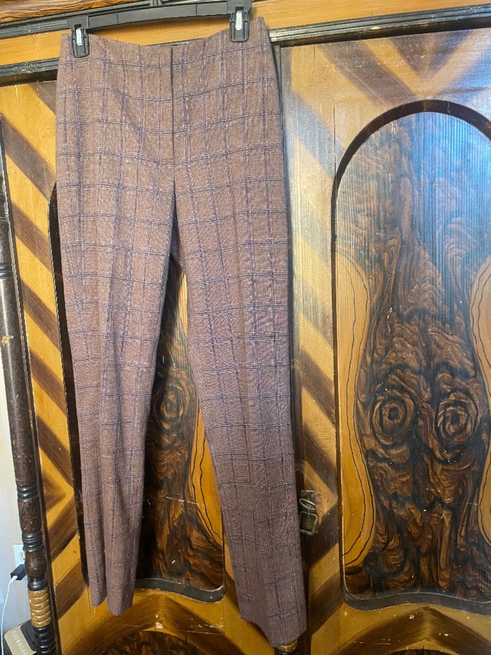 Antonio Melani Fitted plaid teouser